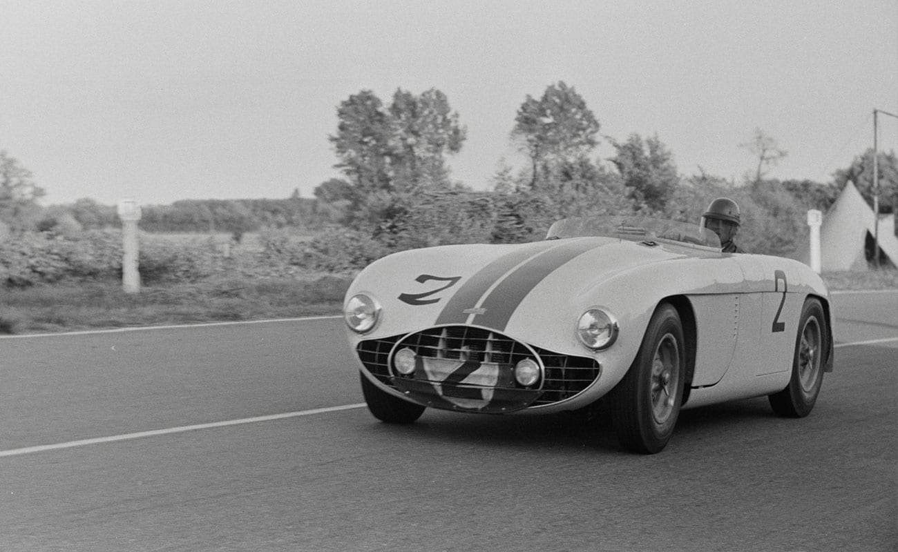 1953 Cunningham 5.4. Cunningham/Spear. Le Mans Stock Photo - Alamy