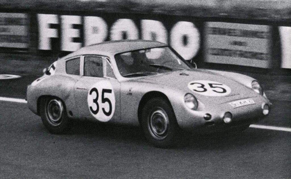 Miniature Spark 1/43 – Porsche 356B Carrera GTL Abarth #35, Le Mans 1960